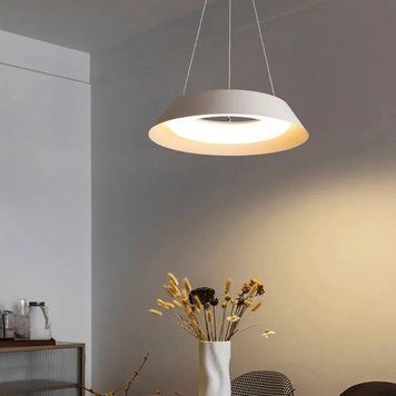 LED світильник підвісний круглий у білому корпусі 12104 P-500 P WT 12104 P-500 P WT фото