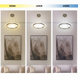 Подвесная LED люстра круглая в белом корпусе и современном дизайне CAMELIA R 60 Вт 10576 фото 13