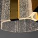 Потолочная люстра на 3 сегмента из искрящегося акрила &Oslash;35х21 см 9269-3C Brush GD 9269-3C Brush GD фото 2