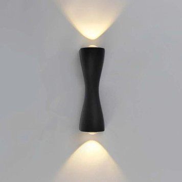 Настінний світильник LED бра чорний SAVIO 6W 2L 3000K BLACK  SAVIO 6W 2L BLACK  фото