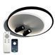 Люстра LED минималистичная круглая черно-белая с пультом GEOMETRIA DOWNLIGHT 65W 2R WHITE/BLACK GEOMETRIA DOWNLIGHT 65W 2R фото 1
