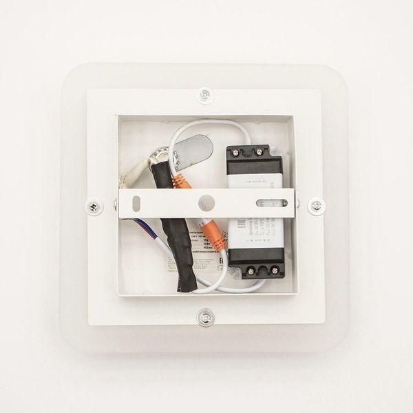 Настінний світильник LED бра біле з режимами освітлення GEOMETRIA SQUARE 12W S185 WHITE GEOMETRIA SQUARE 12W S185 WHITE фото