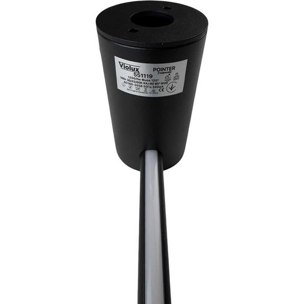 Настенный светильник LED бра черное с режимами освещения POINTER 16W 551119 фото
