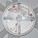 Люстра LED современная белая AURORA DOUBLE 60W 3F WHITE AURORA DOUBLE 60W 3F WHITE фото 2