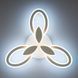 Люстра LED современная белая AURORA DOUBLE 60W 3F WHITE AURORA DOUBLE 60W 3F WHITE фото 5