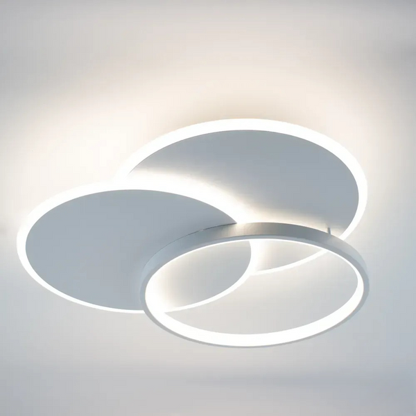 Люстра LED кругла VEGA TRIPLE 3R біла 70 Вт 10111-1 фото