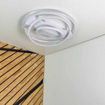 Люстра LED smart NITRO+пульт білий круг 100W  220775 фото