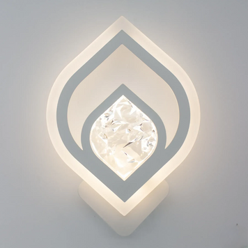Настенный светильник LED бра белый с режимами освещения AZALIA ICE 13 Вт 10562 фото