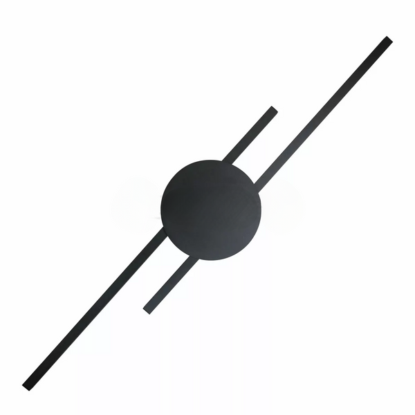 Настенный светильник LED линейный бра черное JAVA 2PL 24W 3000K 00000110387 фото