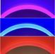 Люстра світлодіодна LED мінімалістична квадратна біла з пультом A2503/3S WT RGB  A2503/3S WT RGB  фото 5