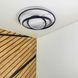 Люстра LED smart NITRO VIOLUX круг чорнор-білий 100W  220835 фото 1