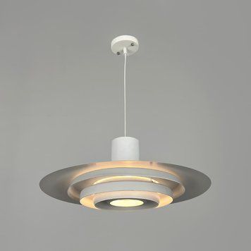 Винтажный подвесной светильник P376 в белом корпусе SGA12-470 WT SGA12-470 WT фото