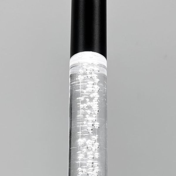 Черный подвес со стеклянным рассеивателем с эффектом пузырей 81 см MJ462/500+300 BK MJ462/500+300 BK фото