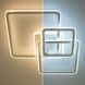 Люстра LED сучасна квадратна біла з пультом SONNE 90W 4S WHITE SONNE 90W 4S WHITE фото 9