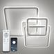 Люстра LED сучасна квадратна біла з пультом SONNE 90W 4S WHITE SONNE 90W 4S WHITE фото 1