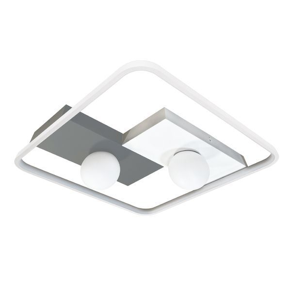 Люстра LED smart PICASSO-S VIOLUX квадрат білий 85W   220645 фото