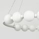 Біла люстра Nordic Pearl з плафонами-перлинками &Oslash; 80 см SG33-800 WT SG33-800 WT фото 4