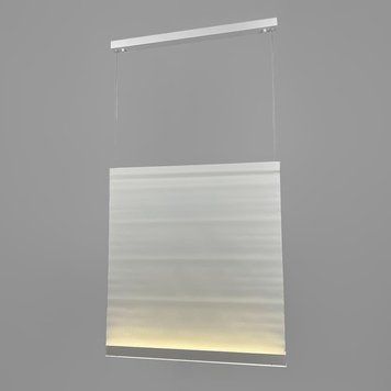 Подвесная LED люстра с белым текстильным корпусом 75х70 см 4000K MJ444-700*750 WT+WT MJ444-700*750 WT+WT фото