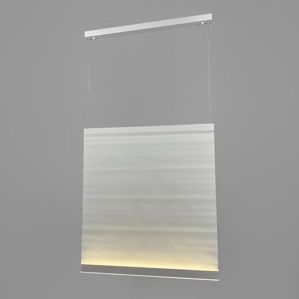 Подвесная LED люстра с белым текстильным корпусом 75х70 см 4000K MJ444-700*750 WT+WT MJ444-700*750 WT+WT фото