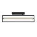 Люстра LED smart PRADA VIOLUX прямоугольник черно-золотой 60W 220725 фото 4