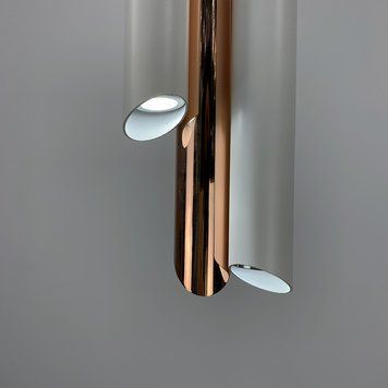 Светильник TUBES в белом корпусе в стиле модерн MJ102/3 GD+WT MJ102/3 GD+WT фото