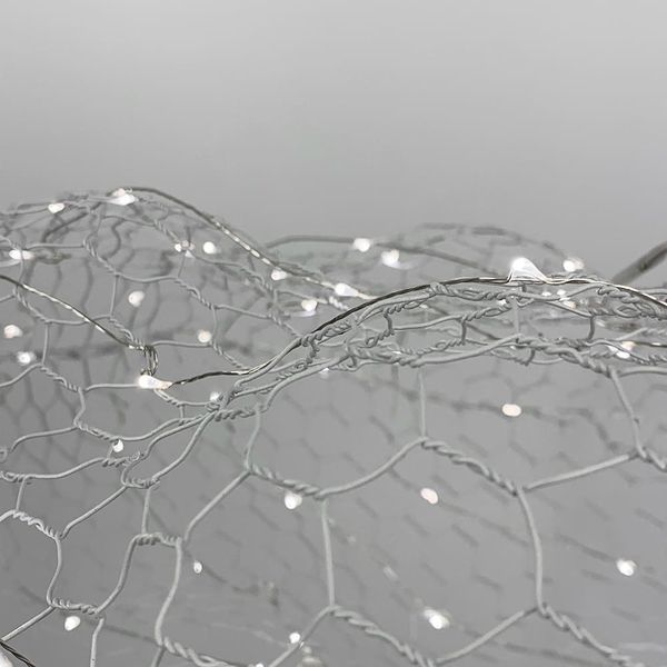 Декоративна люстра-хмаринка LED CLOUD у білому корпусі 100х50 см MJ83-1000 WT MJ83-1000 WT фото