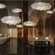 Декоративна люстра-хмаринка LED CLOUD у білому корпусі 100х50 см MJ83-1000 WT MJ83-1000 WT фото 3