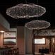 Декоративна люстра-хмаринка LED CLOUD у білому корпусі 100х50 см MJ83-1000 WT MJ83-1000 WT фото 2